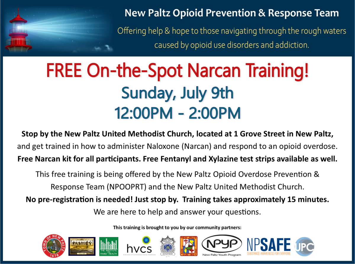 Free On-the-Spot Community Narcan Training