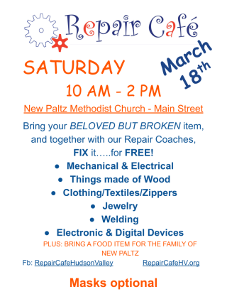 March 2023 Repair Cafe