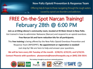 Narcan Training Elting Library