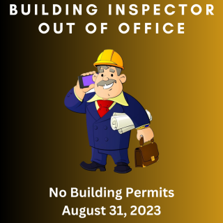 Building Department Notice - August 31, 2023