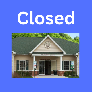 Community Center Closed - Voting