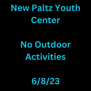 Youth Center - No Outdoor Activities