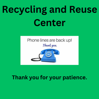 Recycling & Reuse Center - Phones Working