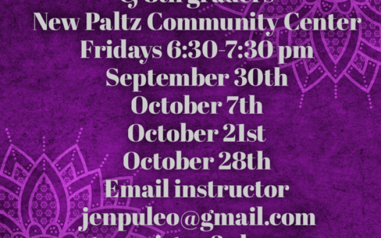 Yoga with Jen Puleo at the Community Center - October Dates