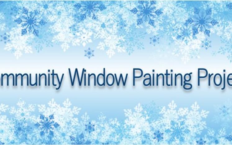 community window painting icon