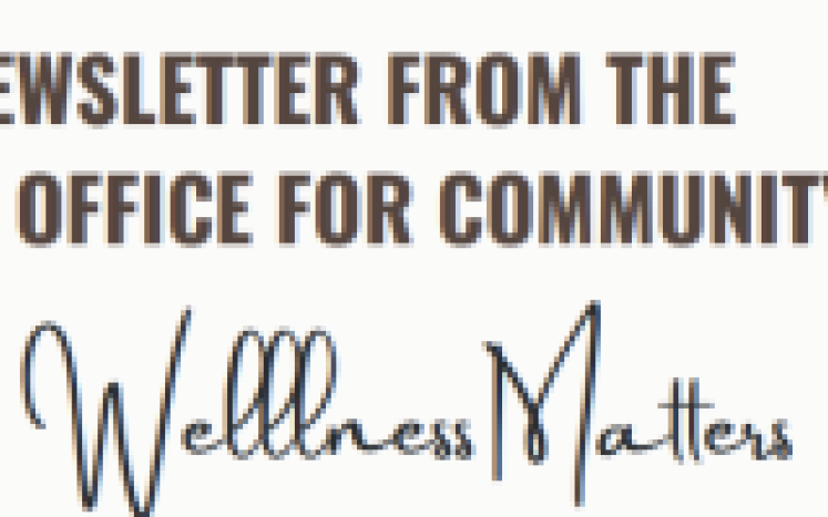 OCW's Newsletter, "Wellness Matters" - June 2024
