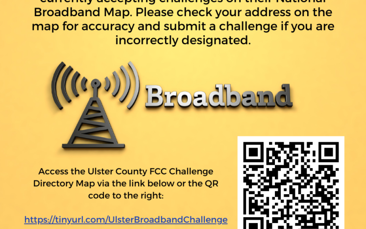 Federal Communications Commission (FCC) - Accepting Challenges on their National Broadband map